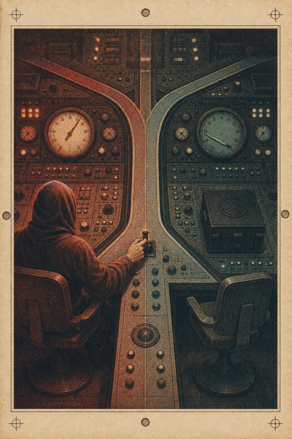 The Forced Choice — illustrated plate
